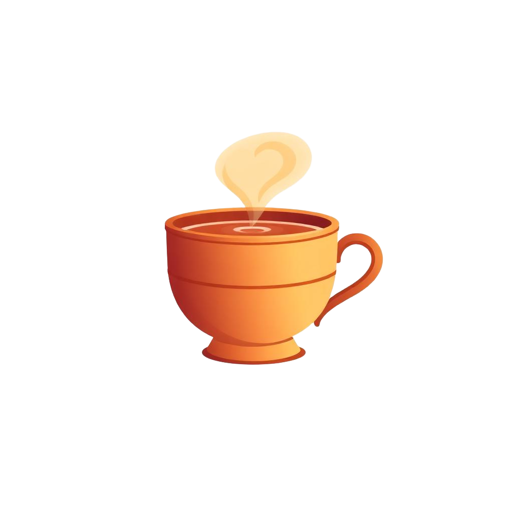 Chai & Chat logo — a steaming kulhad of chai